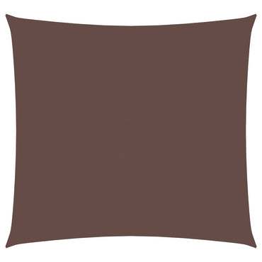 vidaXL Sonnensegel Oxford-Gewebe Quadratisch 6x6 m Braun