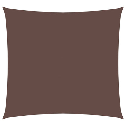 vidaXL Sonnensegel Oxford-Gewebe Quadratisch 6x6 m Braun