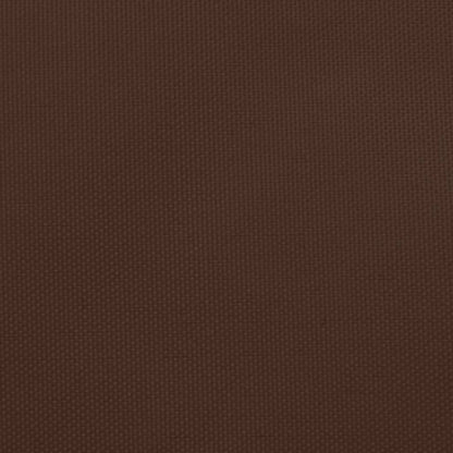 vidaXL Sonnensegel Oxford-Gewebe Trapezförmig 3/5x4 m Braun