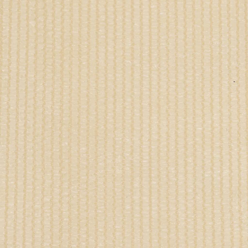 vidaXL Außenrollo Creme 60x140 cm HDPE