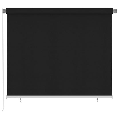 vidaXL Außenrollo 180x140 cm Schwarz