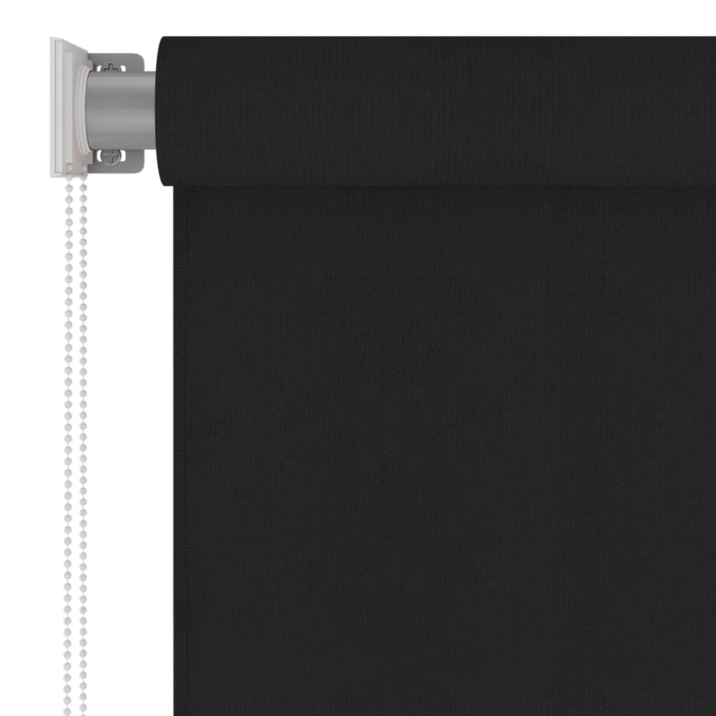 vidaXL Außenrollo 180x140 cm Schwarz