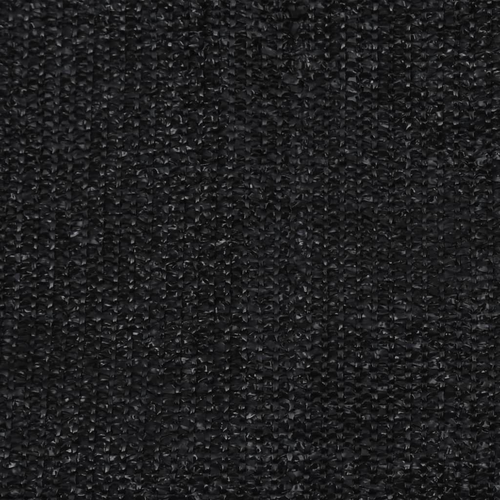 vidaXL Außenrollo 220x140 cm Schwarz