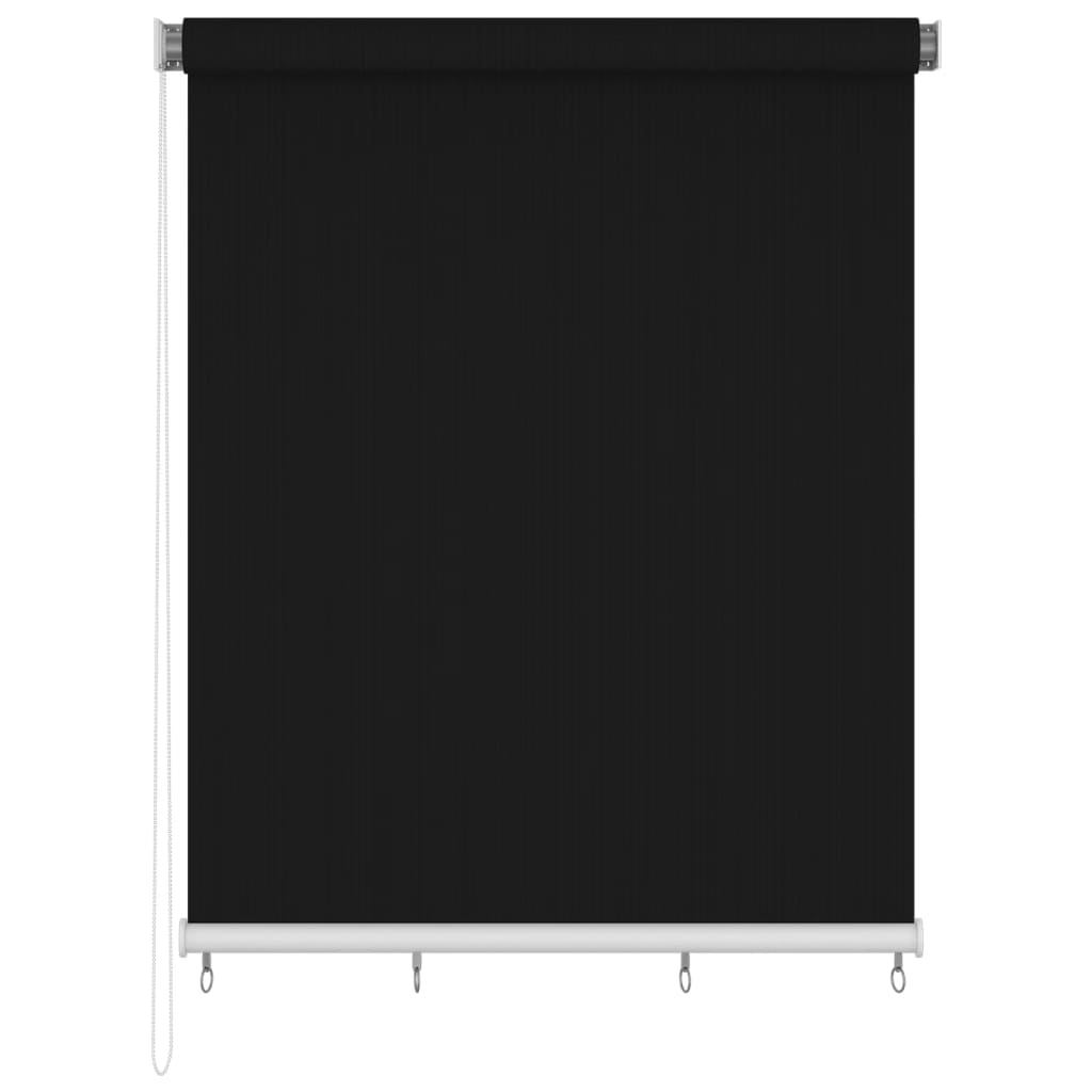 vidaXL Außenrollo 200x230 cm Schwarz