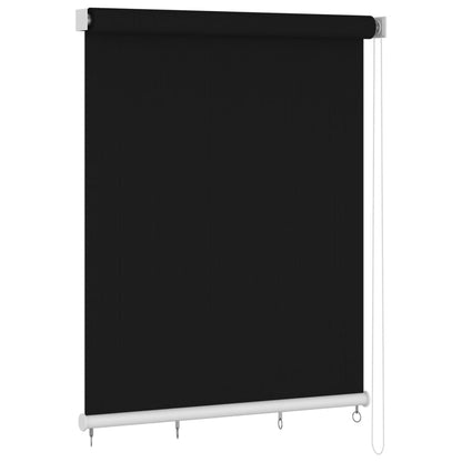 vidaXL Außenrollo 200x230 cm Schwarz