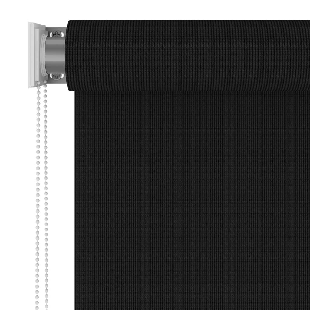 vidaXL Außenrollo 200x230 cm Schwarz