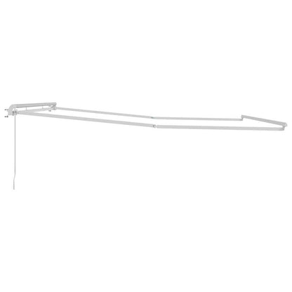 Markisenrahmen Weiß 400 x 350 cm Aluminium