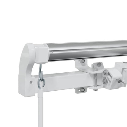 vidaXL Markisenrahmen Weiß 500 x 350 cm Aluminium