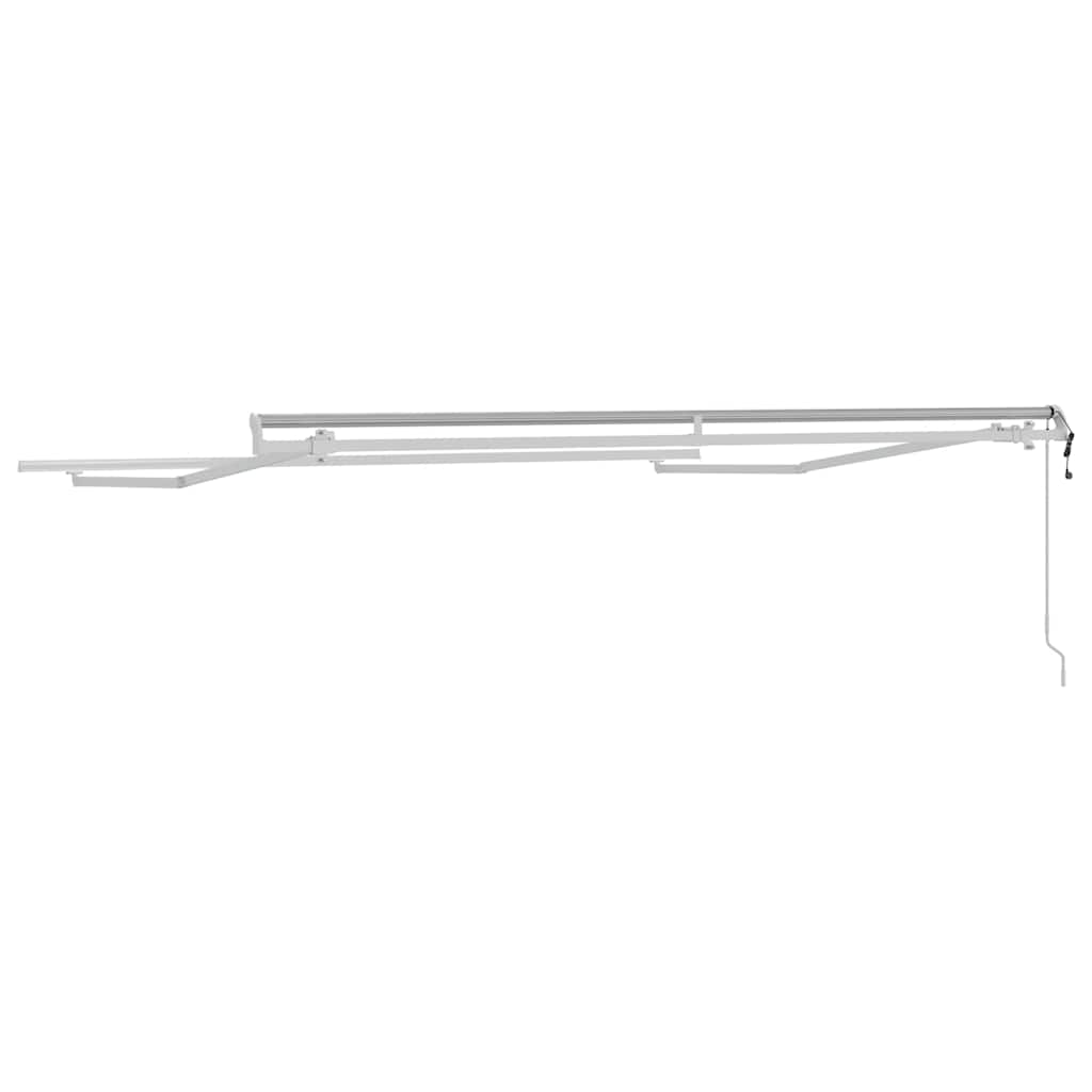 vidaXL Markisenrahmen Weiß 300 x 250 cm Aluminium