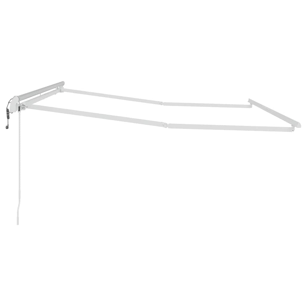 vidaXL Markisenrahmen Weiß 300 x 250 cm Aluminium