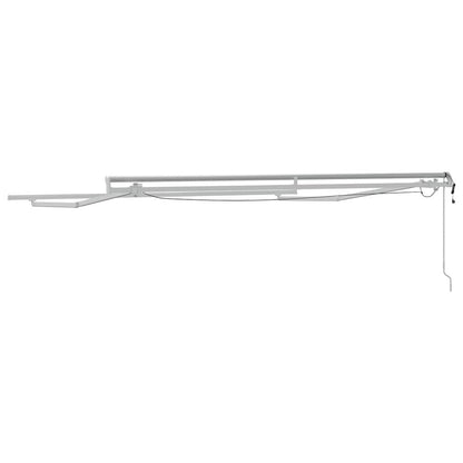 Markisenrahmen Weiß 3 x 2,5 m Aluminium