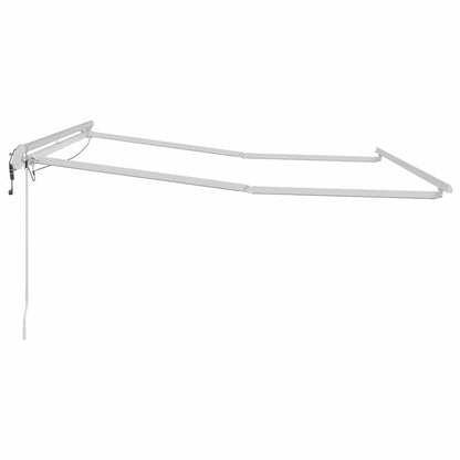 Markisenrahmen Weiß 3 x 2,5 m Aluminium