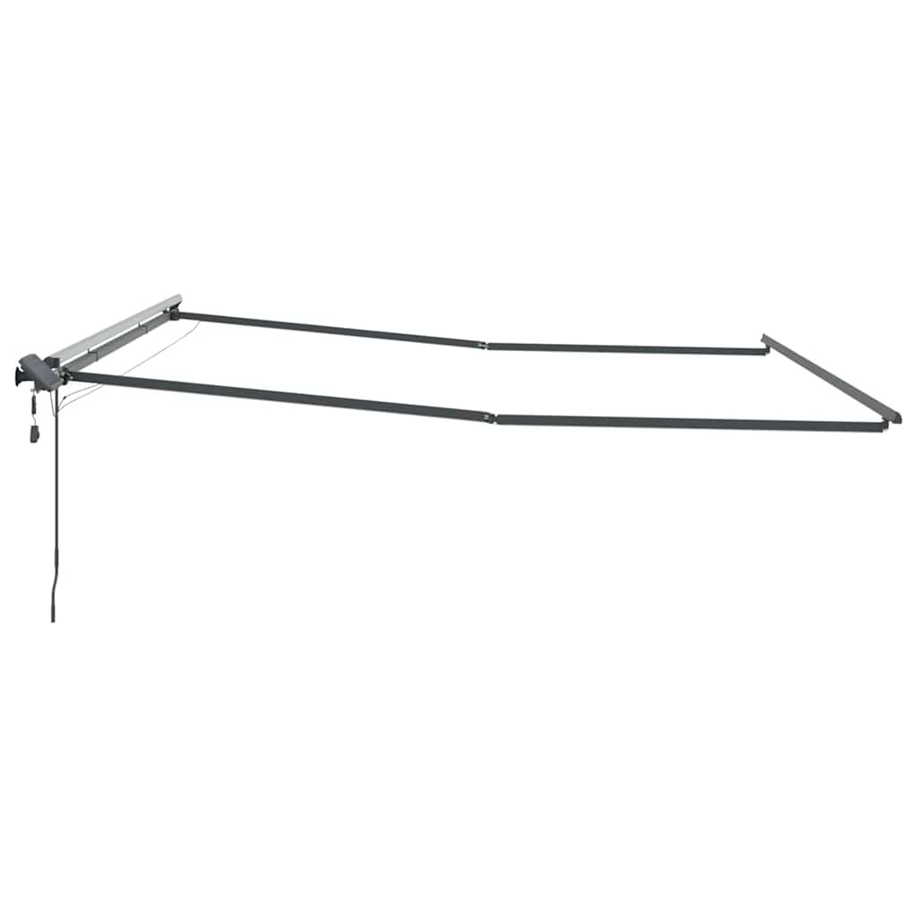 Markisenrahmen Anthrazit 500 x 350 cm Aluminium