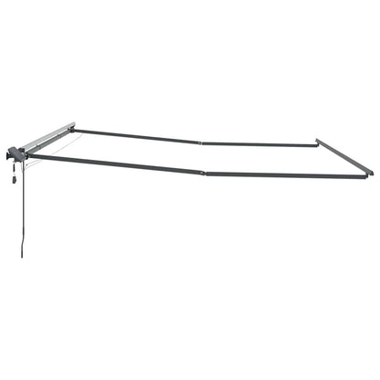 Markisenrahmen Anthrazit 500 x 350 cm Aluminium