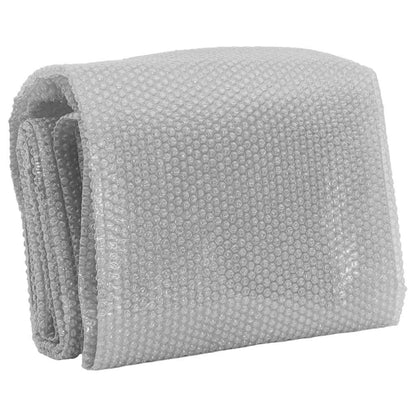 Treibende Pool-Solarplane PE 527 cm Grau