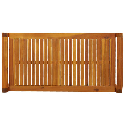 vidaXL Couchtisch 100x50x50 cm Massivholz Akazie