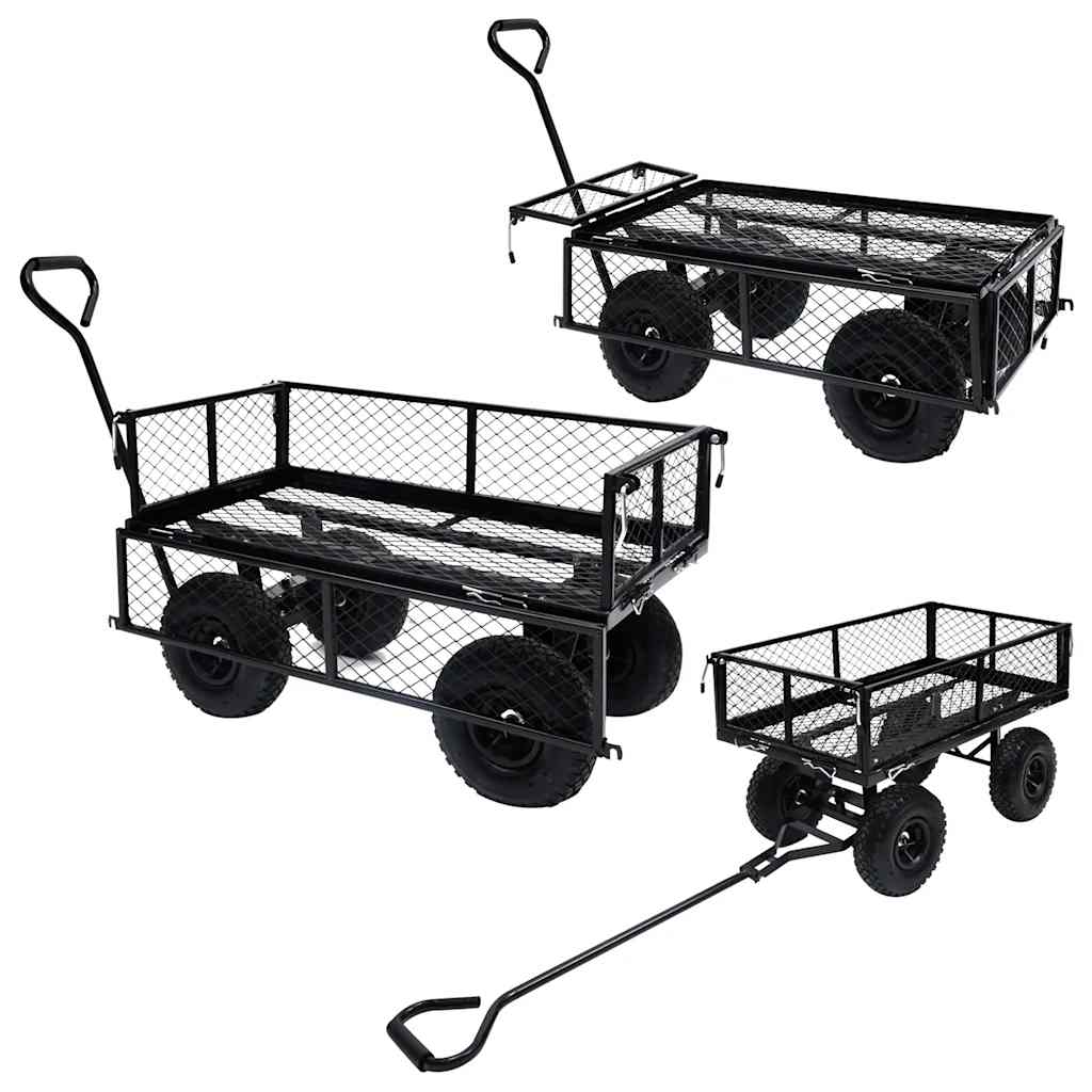 Gartenwagen Schwarz 250 kg