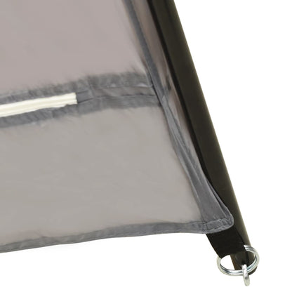 vidaXL Pool-Zelt Stoff 660x580x250 cm Grau