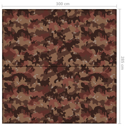 vidaXL Outdoor-Tarp 3x2,85 m Camouflage