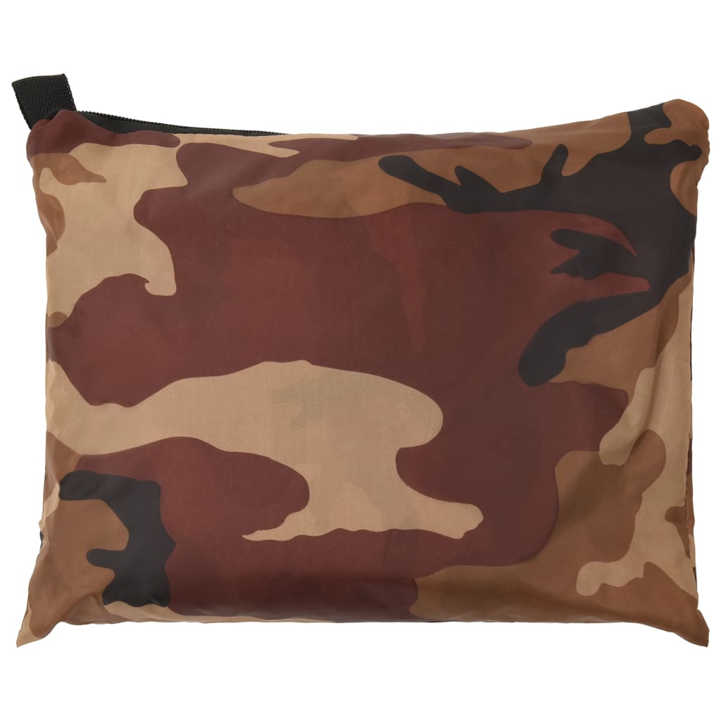 vidaXL Outdoor-Tarp 4x4 m Camouflage