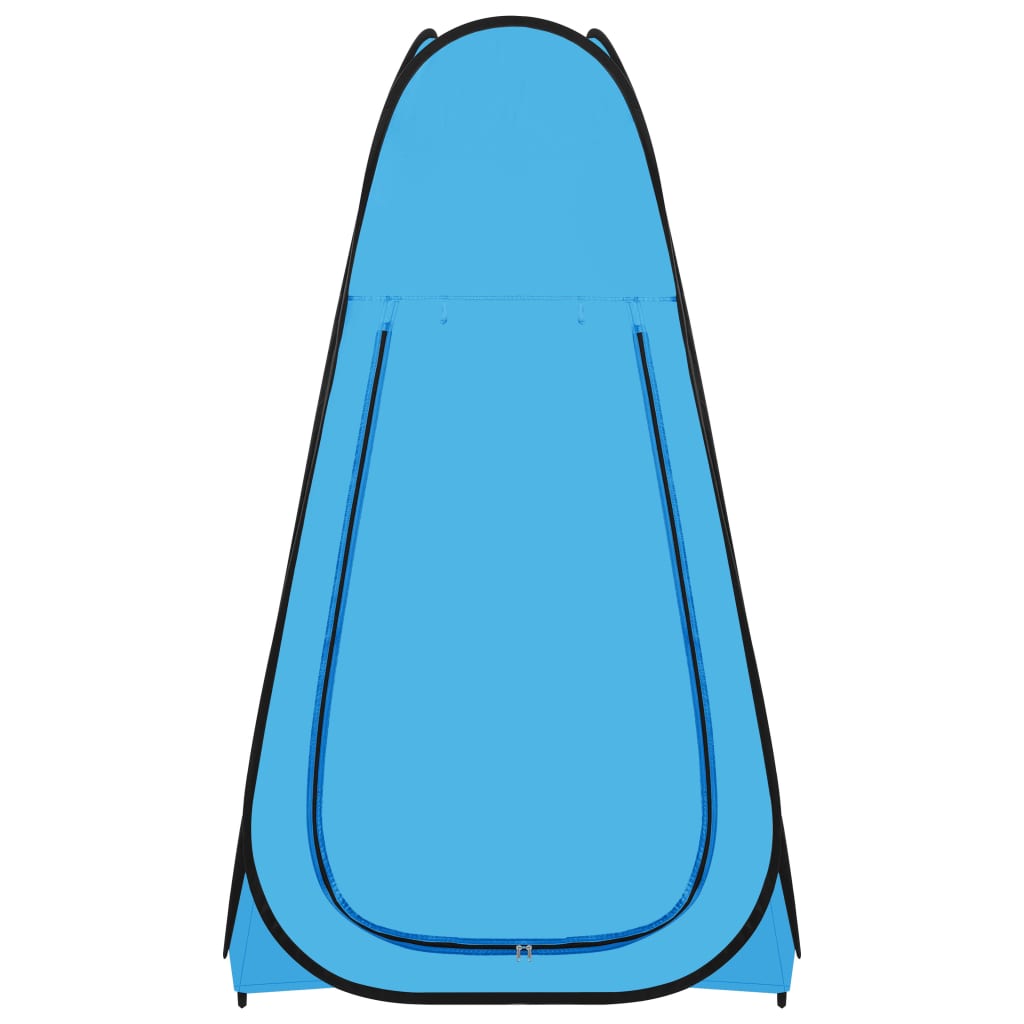 vidaXL Pop-Up Duschzelt Blau