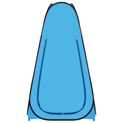 vidaXL Pop-Up Duschzelt Blau