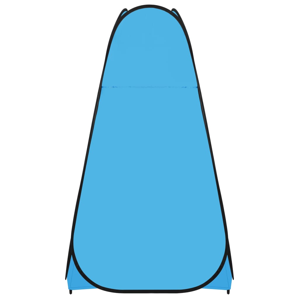 vidaXL Pop-Up Duschzelt Blau