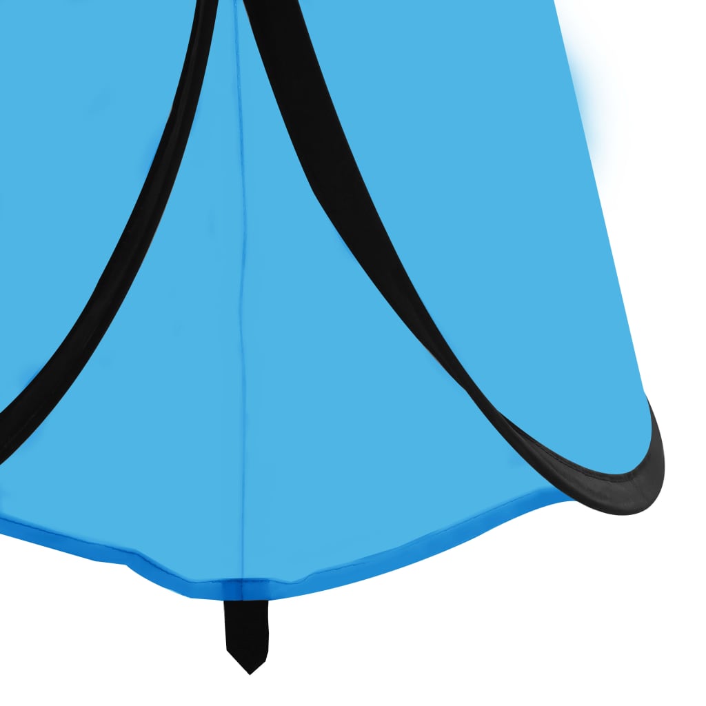 vidaXL Pop-Up Duschzelt Blau