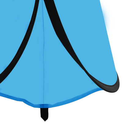 vidaXL Pop-Up Duschzelt Blau