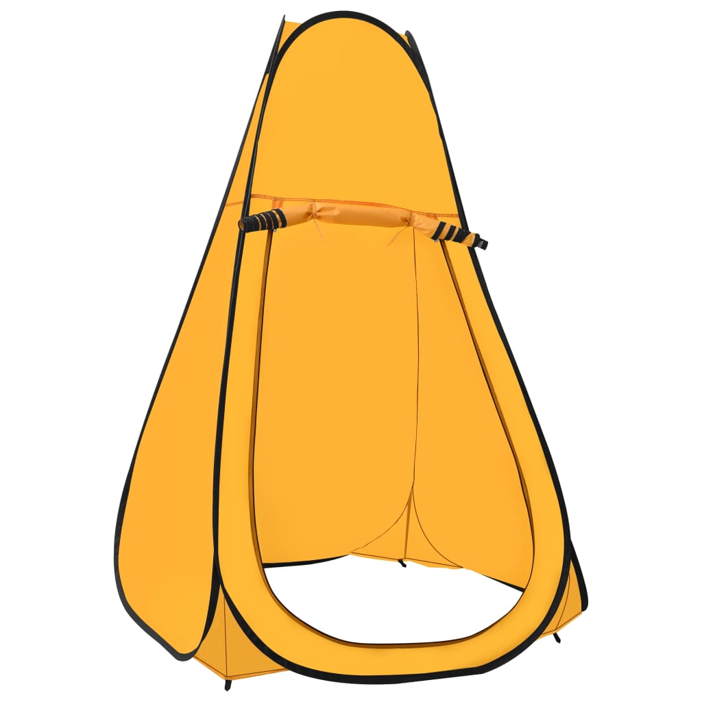 vidaXL Pop-Up Duschzelt Gelb