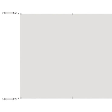 vidaXL Senkrechtmarkise Weiß 60x800 cm Oxford-Gewebe