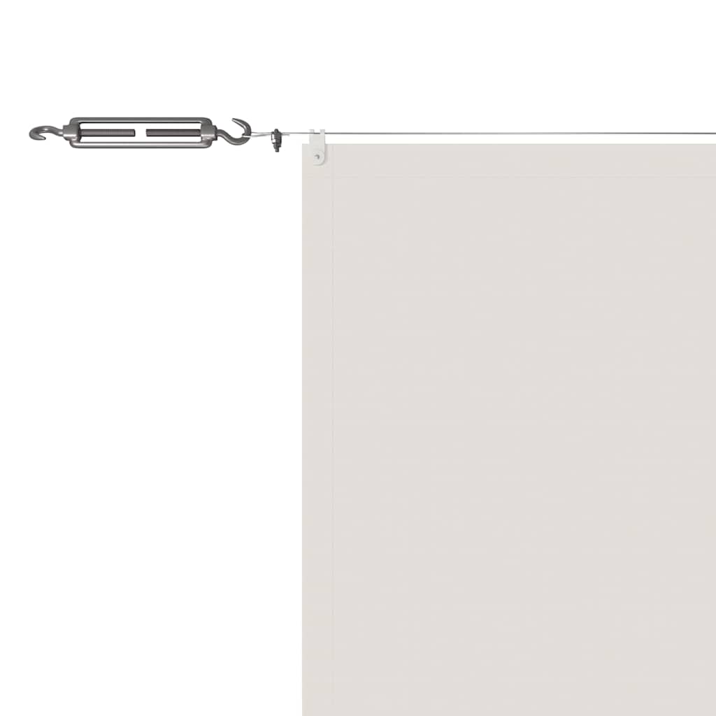 vidaXL Senkrechtmarkise Weiß 60x800 cm Oxford-Gewebe