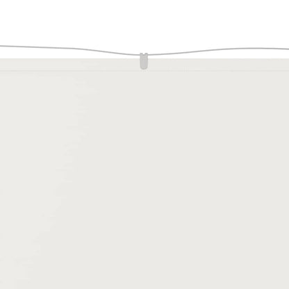 vidaXL Senkrechtmarkise Weiß 60x1200 cm Oxford-Gewebe