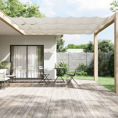 vidaXL Store vertical Blanc 100x800 cm Tissu Oxford