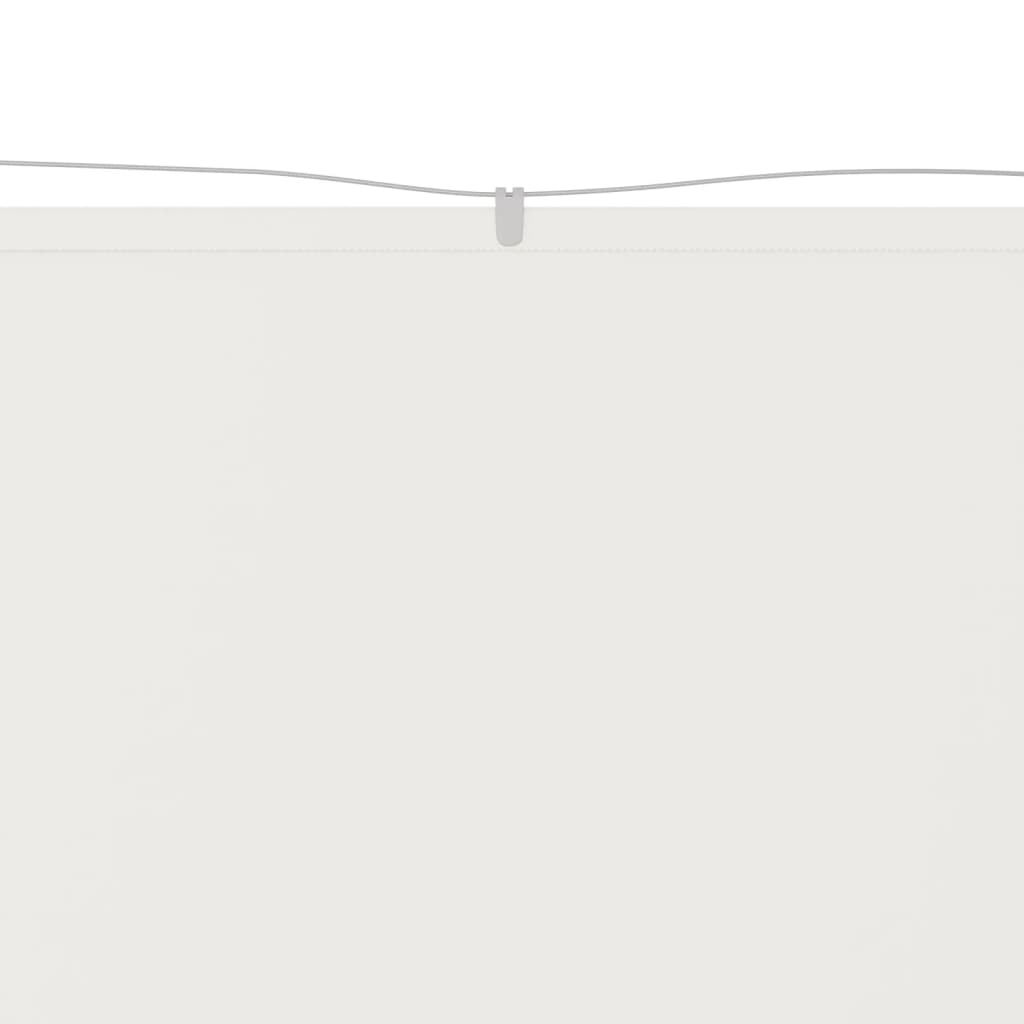 vidaXL Store Vertical Blanc 140x270 cm Tissu Oxford