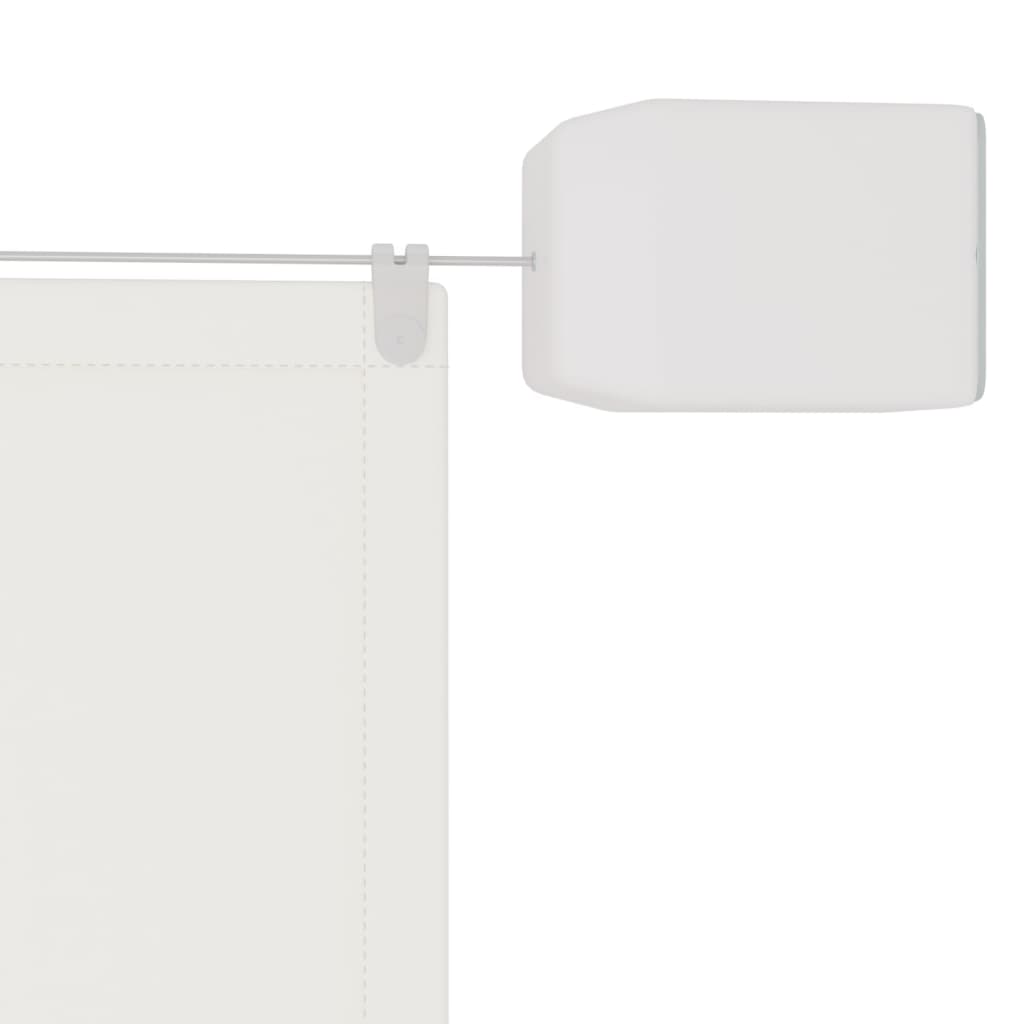 vidaXL Store Vertical Blanc 140x270 cm Tissu Oxford