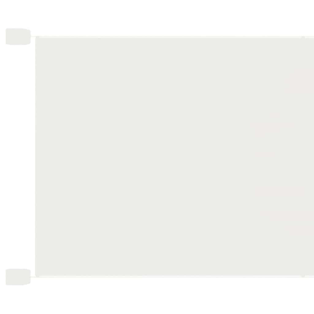 vidaXL Store Vertical Blanc 140x420 cm Tissu Oxford