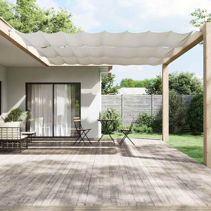 vidaXL Store Vertical Blanc 140x420 cm Tissu Oxford