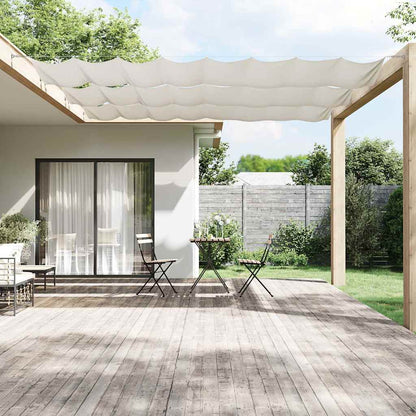 vidaXL Senkrechtmarkise Weiß 180x1000 cm Oxford-Gewebe