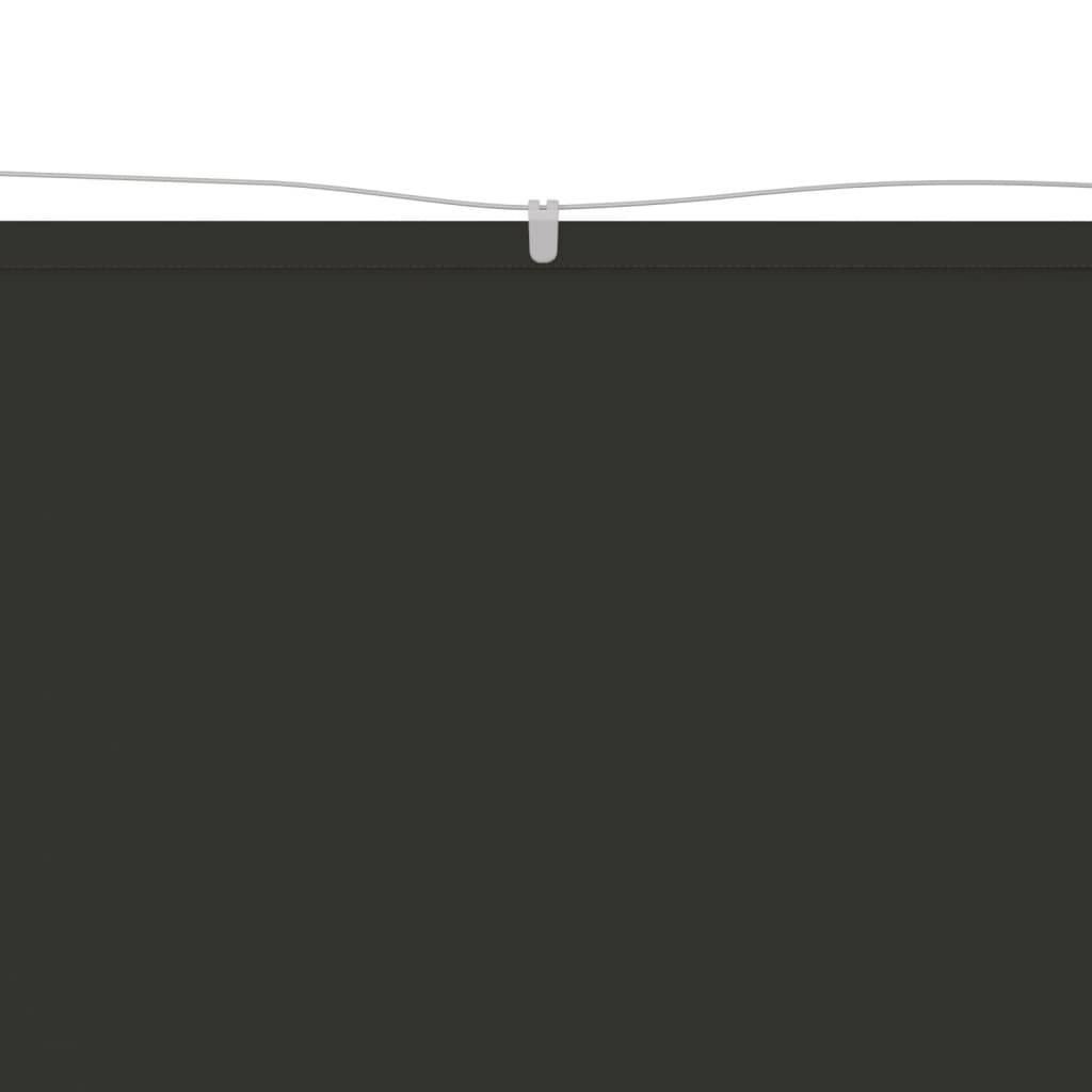 vidaXL Senkrechtmarkise Anthrazit 60x420 cm Oxford-Gewebe