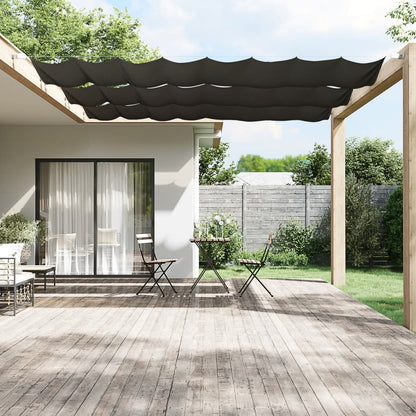 vidaXL Senkrechtmarkise Anthrazit 60x420 cm Oxford-Gewebe