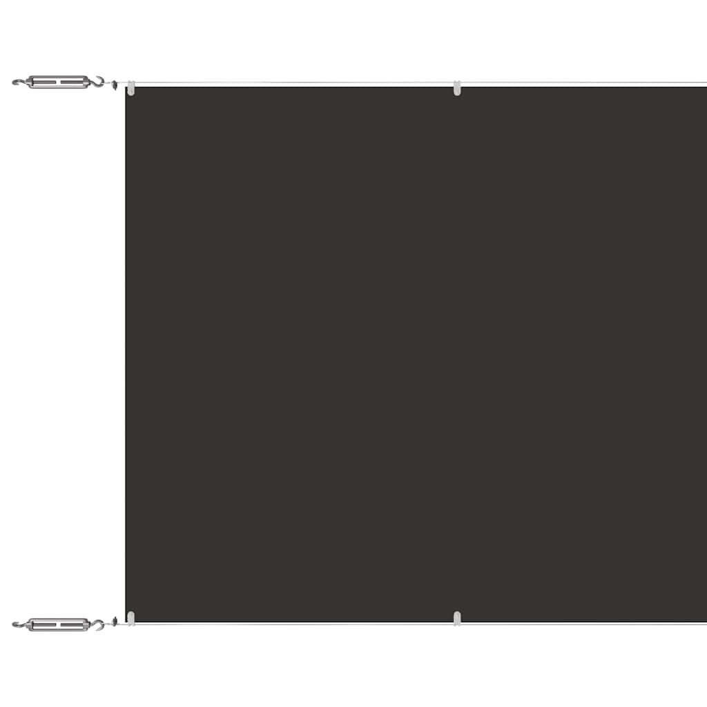 vidaXL Store vertical anthracite 60x600 cm en tissu Oxford