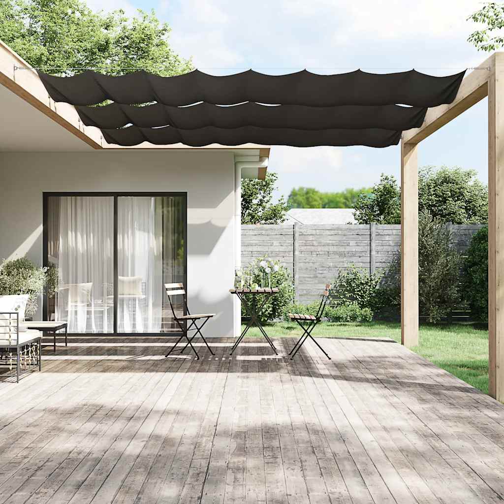 vidaXL Store vertical anthracite 60x600 cm en tissu Oxford