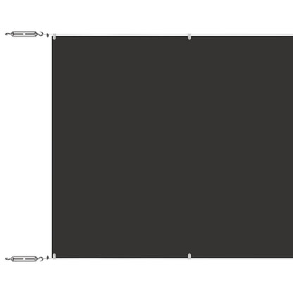 vidaXL Senkrechtmarkise Anthrazit 60x800 cm Oxford-Gewebe