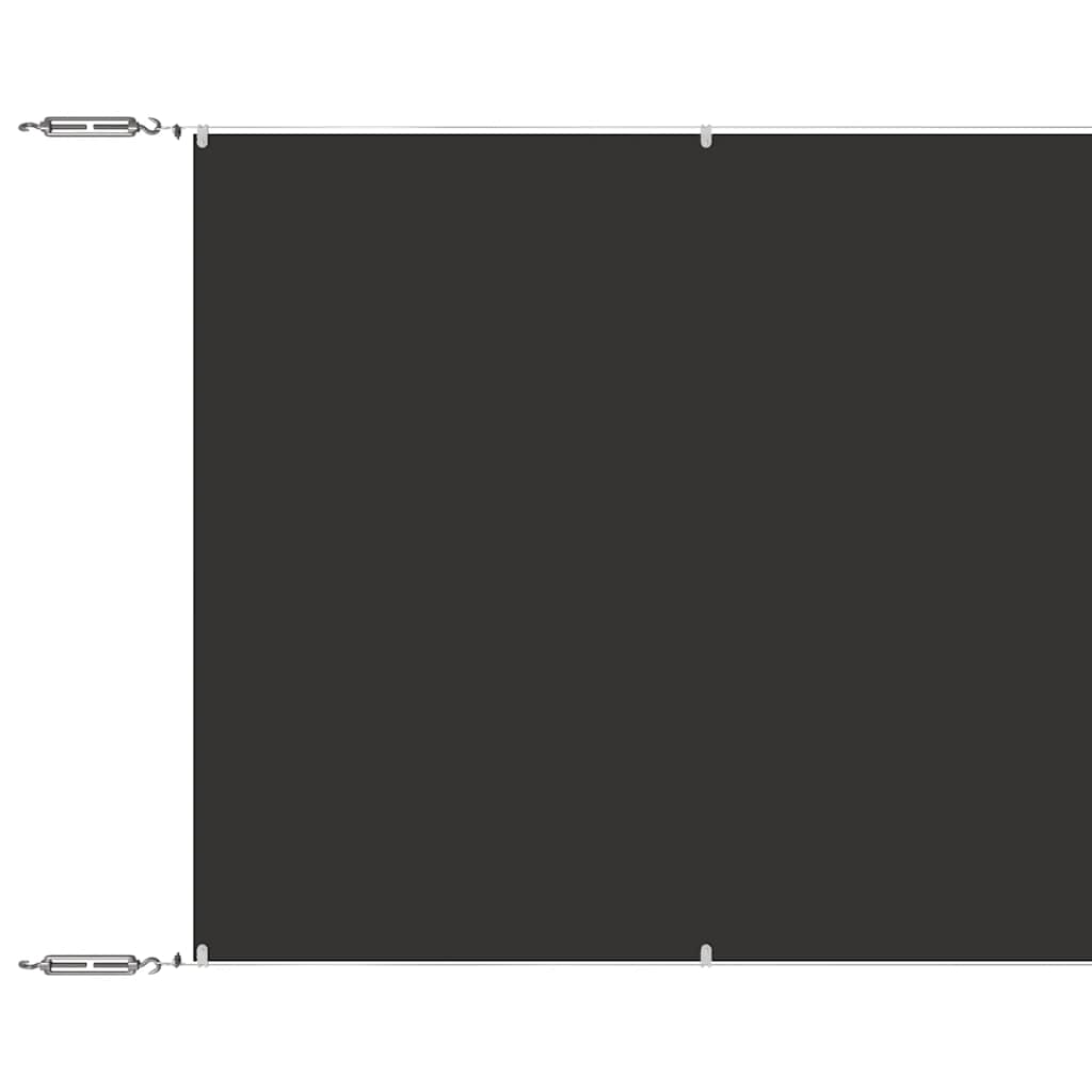 vidaXL Senkrechtmarkise Anthrazit 100x1000 cm Oxford-Gewebe