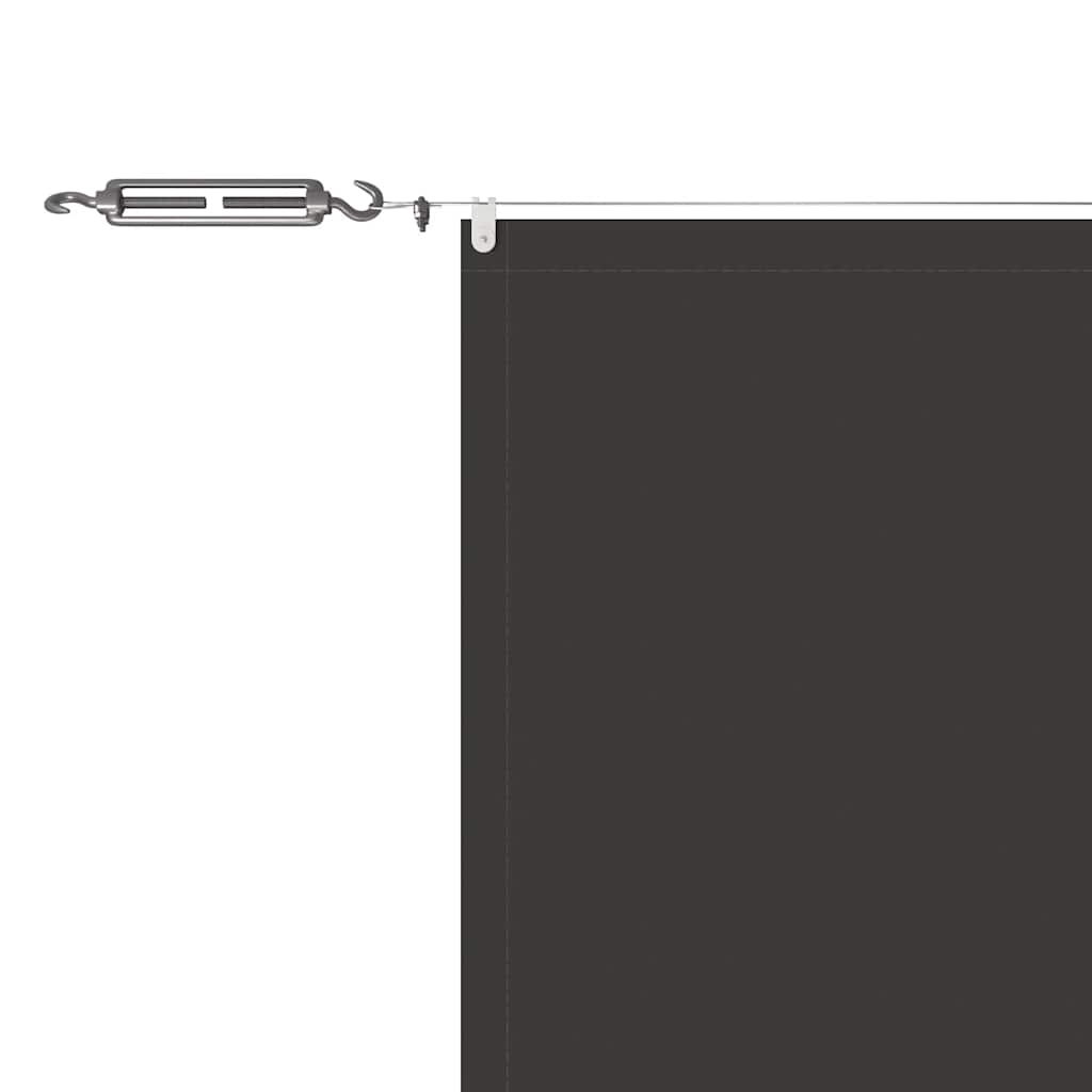 vidaXL Store latéral anthracite 140x600 cm en tissu Oxford