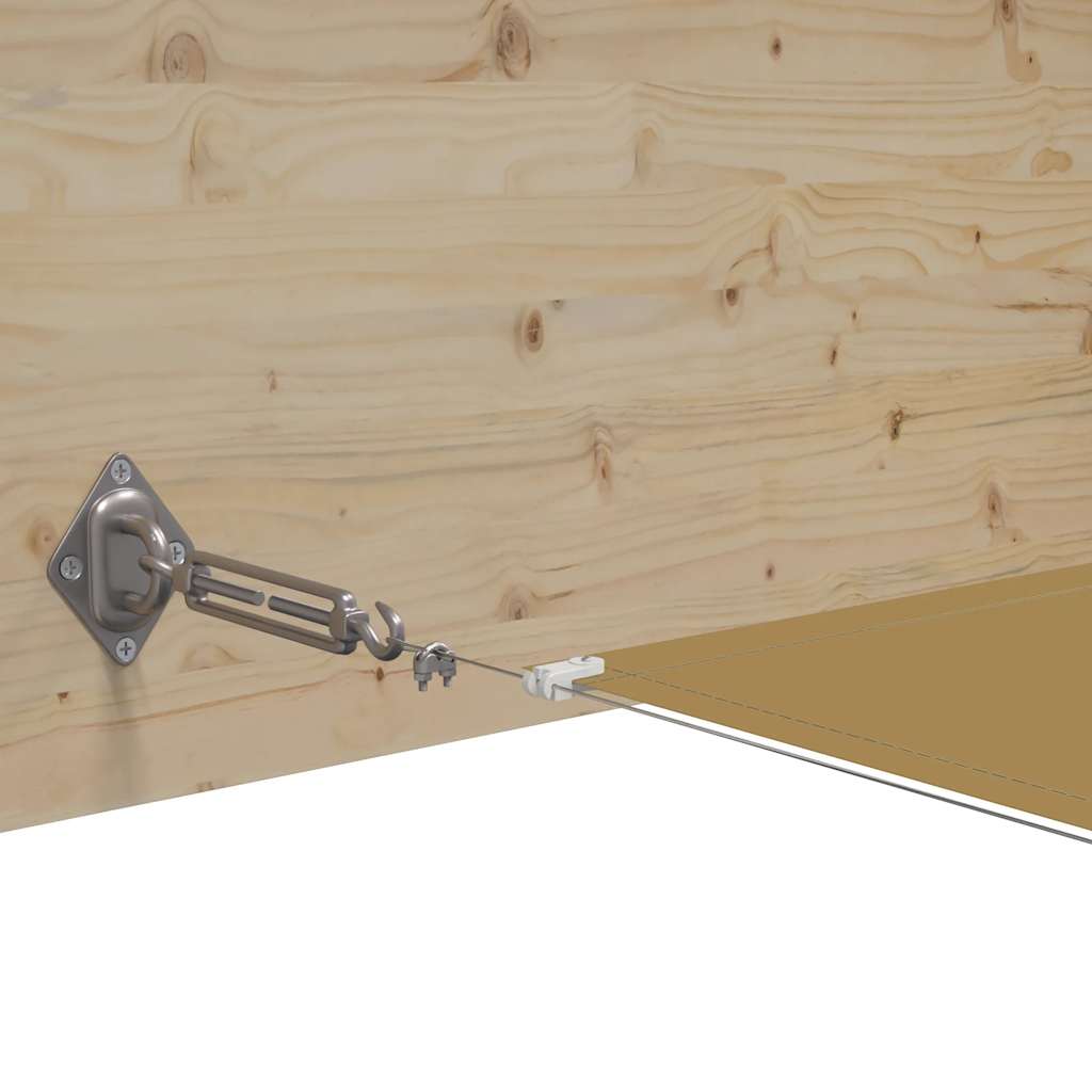 vidaXL Senkrechtmarkise Beige 60x600 cm Oxford-Gewebe
