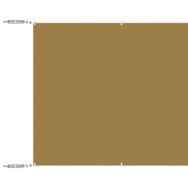 vidaXL Senkrechtmarkise Beige 60x800 cm Oxford-Gewebe