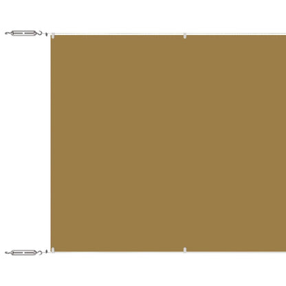 vidaXL Senkrechtmarkise Beige 60x800 cm Oxford-Gewebe