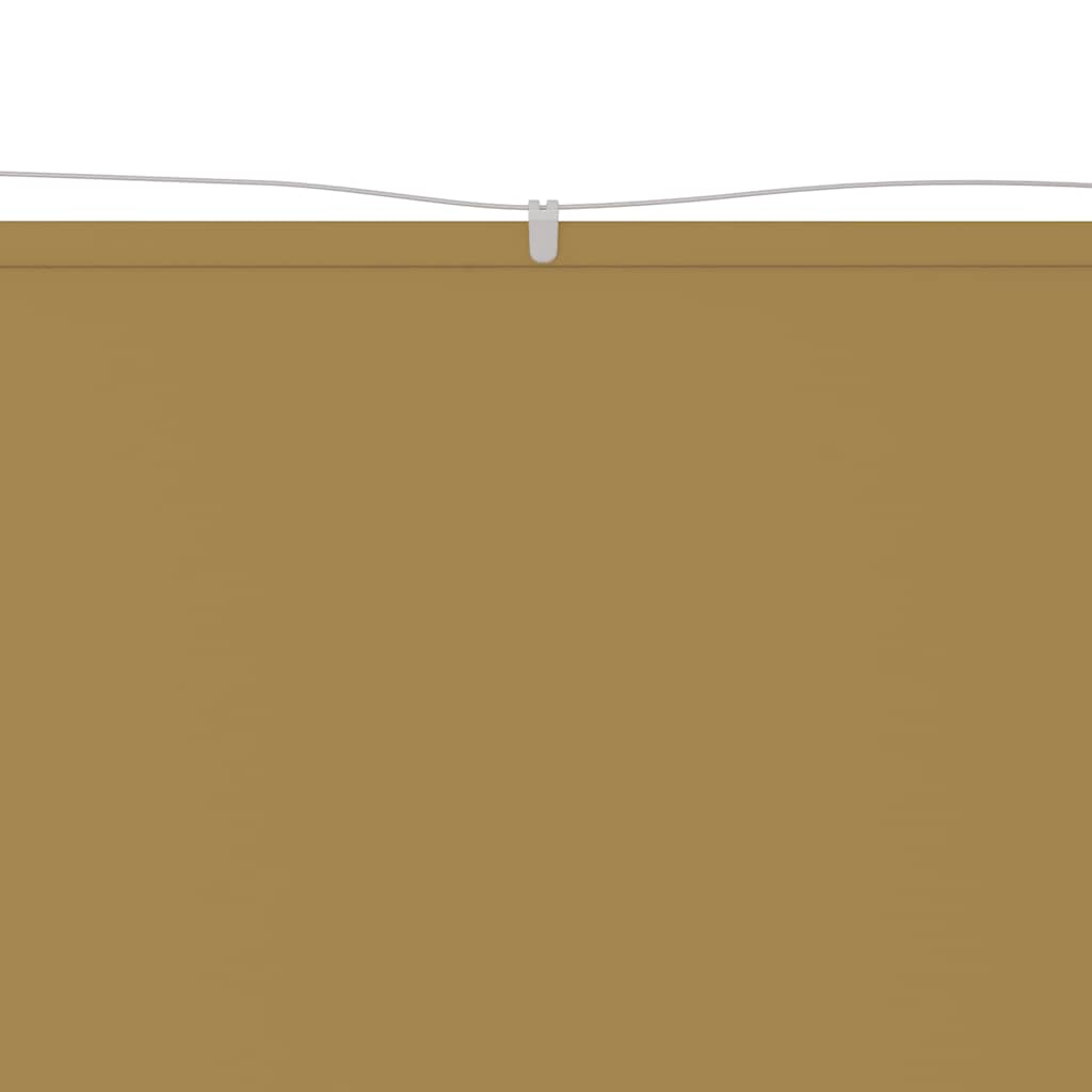 vidaXL Senkrechtmarkise Beige 60x800 cm Oxford-Gewebe